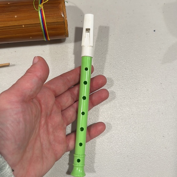 Bundle of 5 instruments. Rainmaker. Slide whistle. Whistle, flute, and recorder - Picture 2 of 9